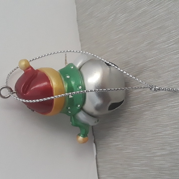 Christmas Ornament "Ann" Snowman Bell - Picture 2 of 2